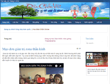 Tablet Screenshot of dienchanviet.com